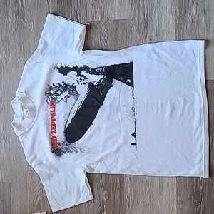 Vintage Led Zeppelin 1984 Tour Band T-Shirt Size Medium